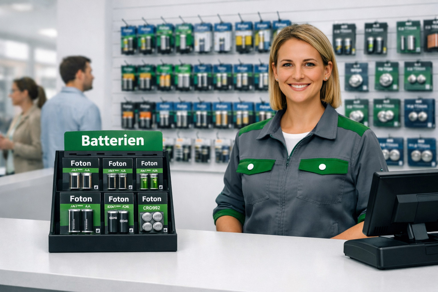 Batterien für den Einzelhandel