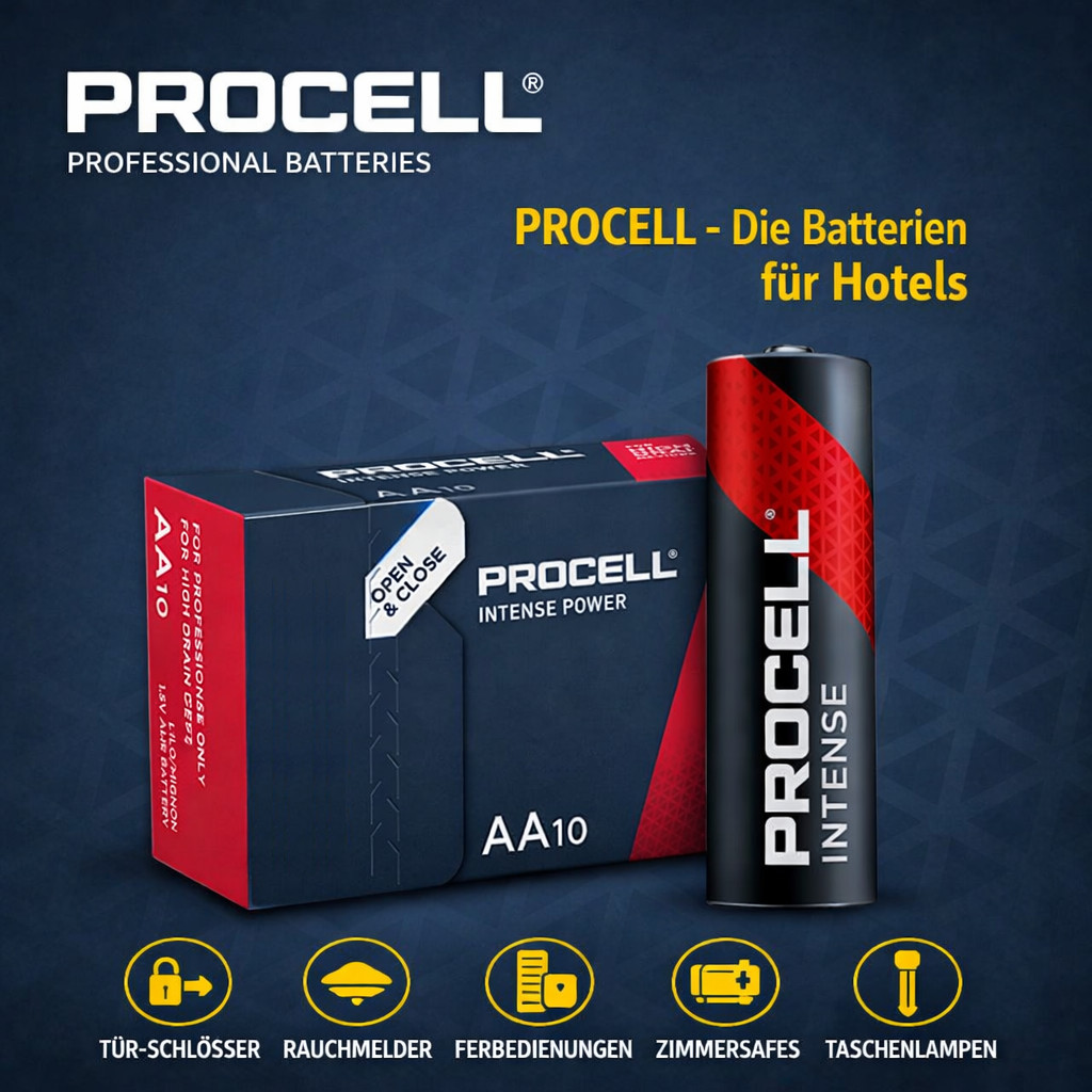 Procell intense Power für Hotels
