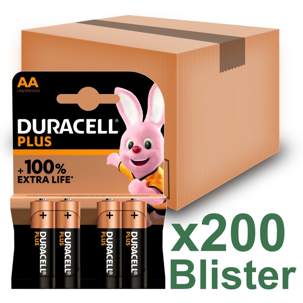 Duracell Plus AA x200